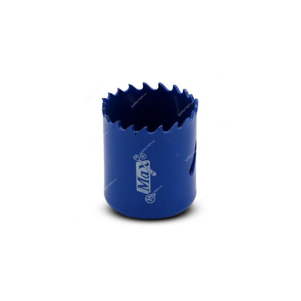 Max Hole Saw, MC483-WOO32M, Bi-Metal, 32MM, Blue